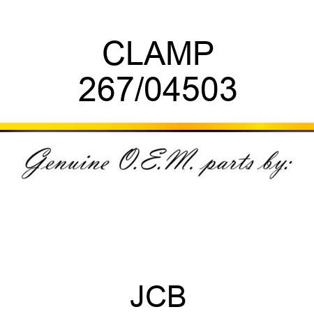 CLAMP 267/04503
