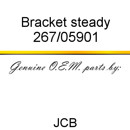 Bracket, steady 267/05901