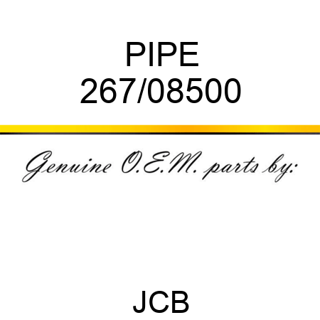 PIPE 267/08500