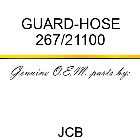 GUARD-HOSE 267/21100