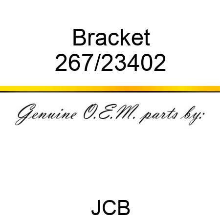 Bracket 267/23402
