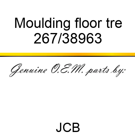 Moulding floor tre 267/38963