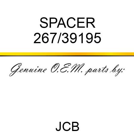 SPACER 267/39195