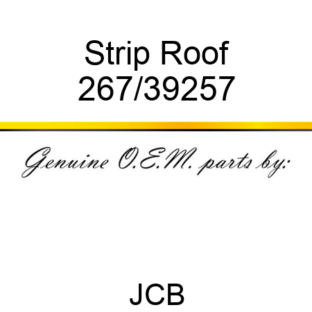 Strip Roof 267/39257