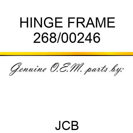 HINGE FRAME 268/00246