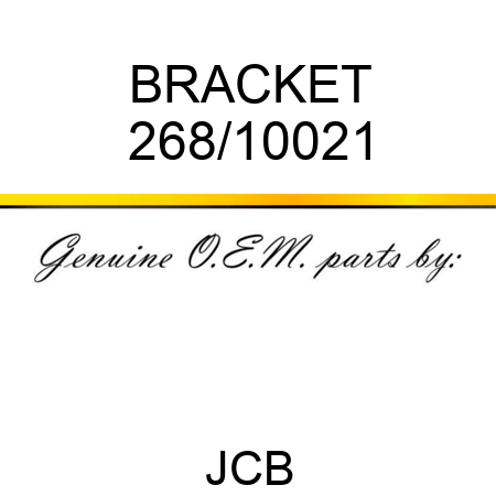 BRACKET 268/10021