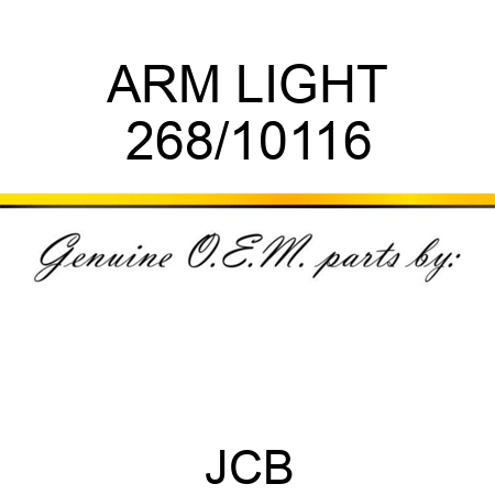 ARM LIGHT 268/10116