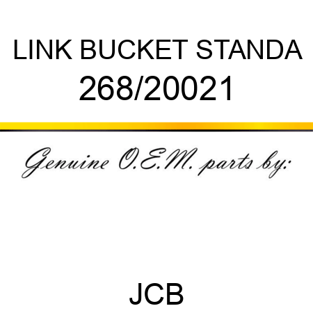 LINK BUCKET STANDA 268/20021