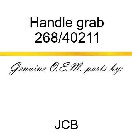 Handle grab 268/40211