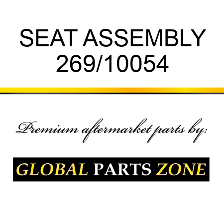 SEAT ASSEMBLY 269/10054