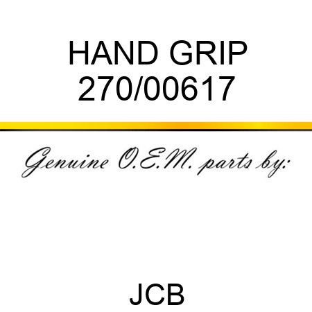 HAND GRIP 270/00617