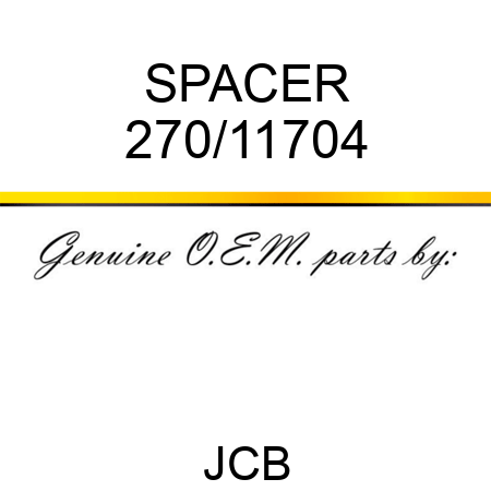SPACER 270/11704