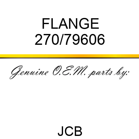 FLANGE 270/79606