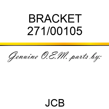 BRACKET 271/00105