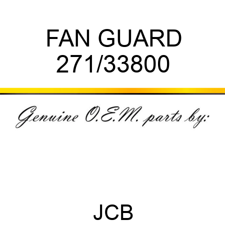 FAN GUARD 271/33800
