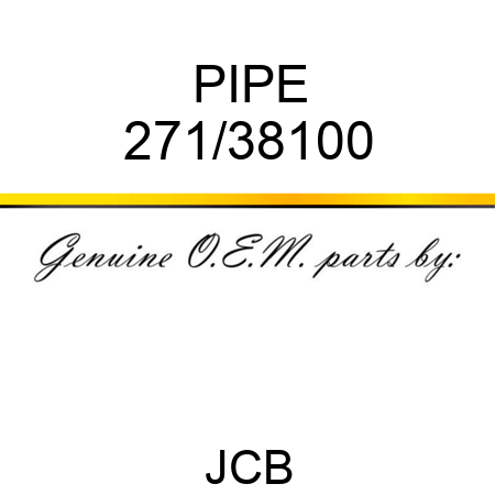PIPE 271/38100