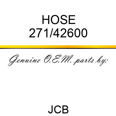 HOSE 271/42600