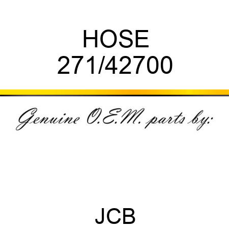HOSE 271/42700