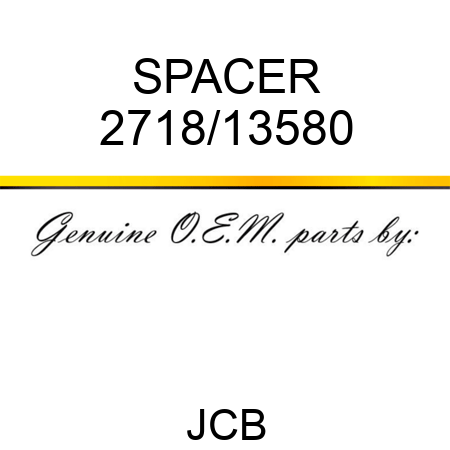 SPACER 2718/13580