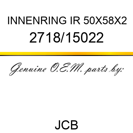 INNENRING IR 50X58X2 2718/15022