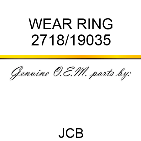 WEAR RING 2718/19035