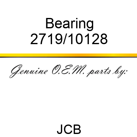 Bearing 2719/10128