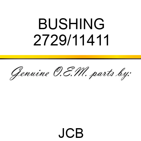 BUSHING 2729/11411