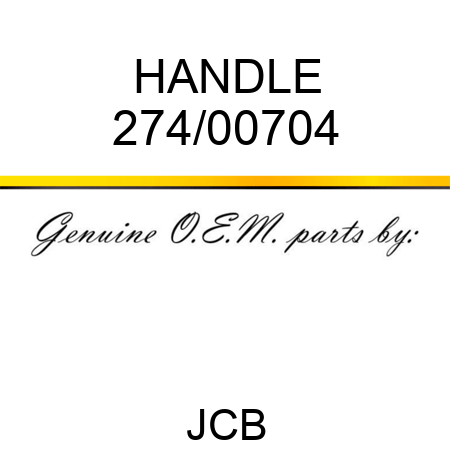 HANDLE 274/00704