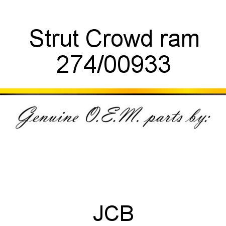 Strut, Crowd ram 274/00933