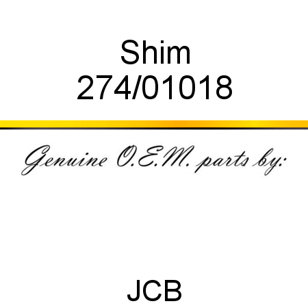 Shim 274/01018