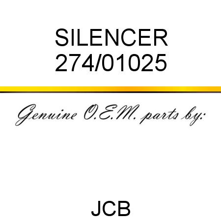 SILENCER 274/01025