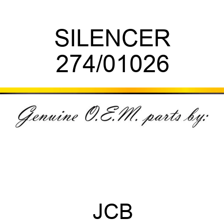 SILENCER 274/01026