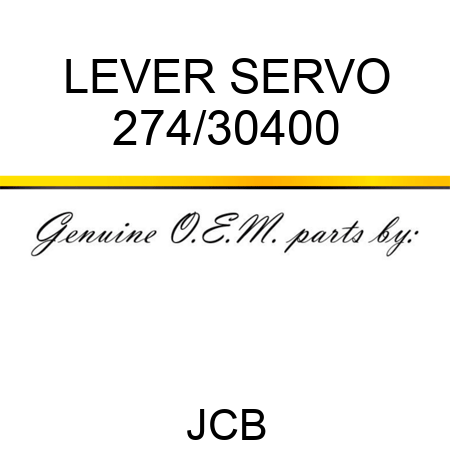 LEVER SERVO 274/30400