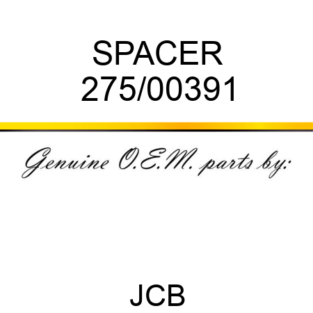 SPACER 275/00391