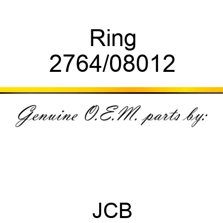 Ring 2764/08012