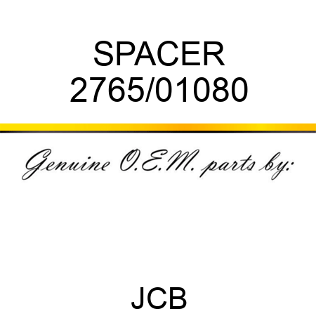 SPACER 2765/01080