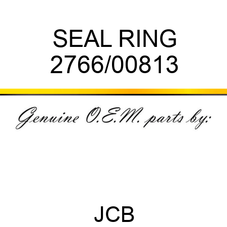 SEAL RING 2766/00813