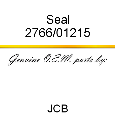 Seal 2766/01215