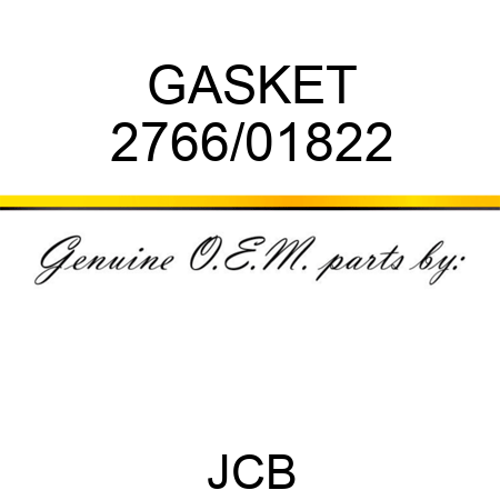 GASKET 2766/01822