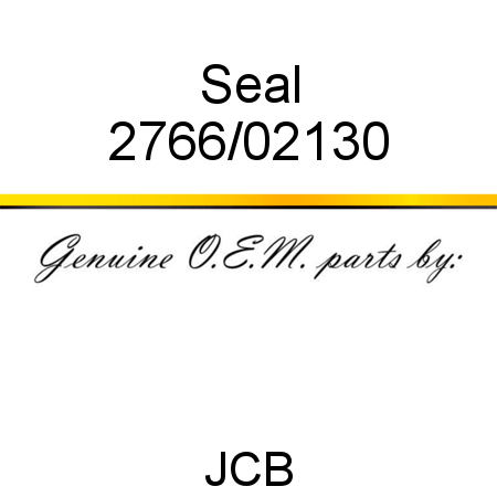 Seal 2766/02130