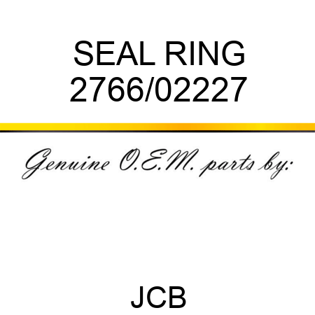 SEAL RING 2766/02227