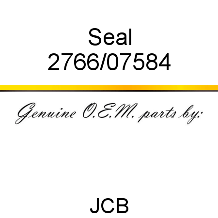Seal 2766/07584