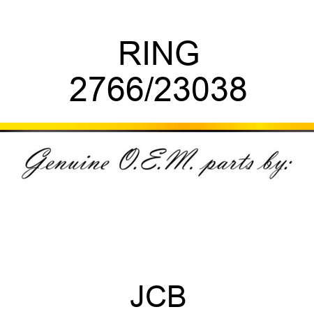 RING 2766/23038