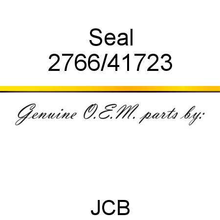Seal 2766/41723