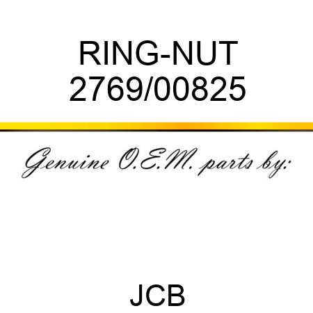 RING-NUT 2769/00825