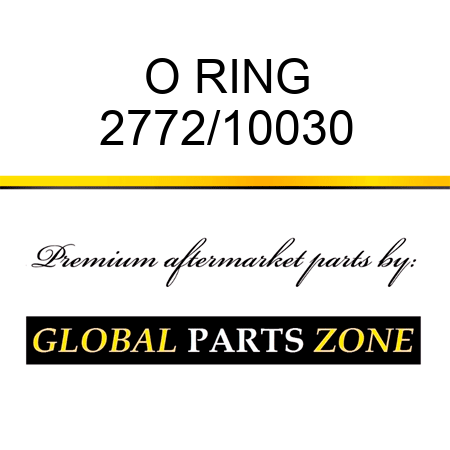 O RING 2772/10030