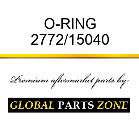 O-RING 2772/15040