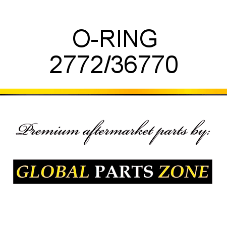 O-RING 2772/36770