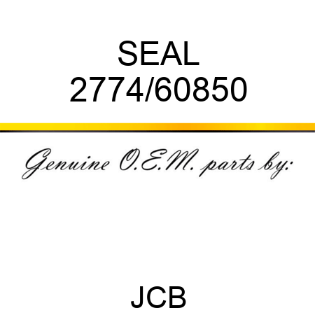SEAL 2774/60850