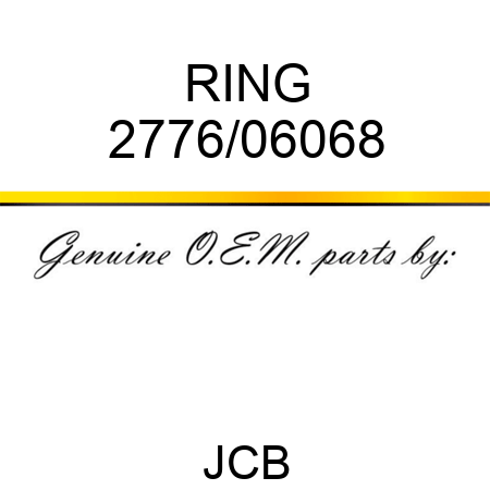 RING 2776/06068